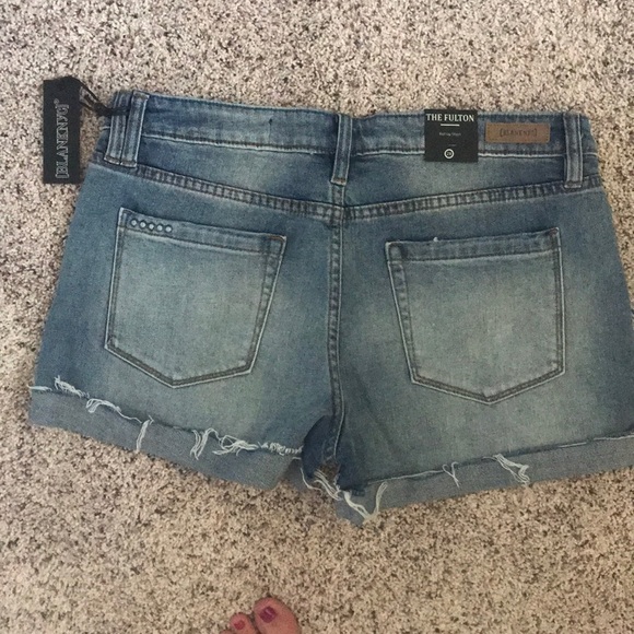 blank nyc weekend warrior cut off shorts